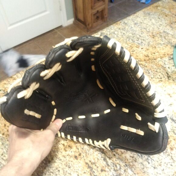 Franklin Pro Flex 4113L 12.5" Hybrid Series Baseball Glove Black Left Handed - Picture 10 of 11